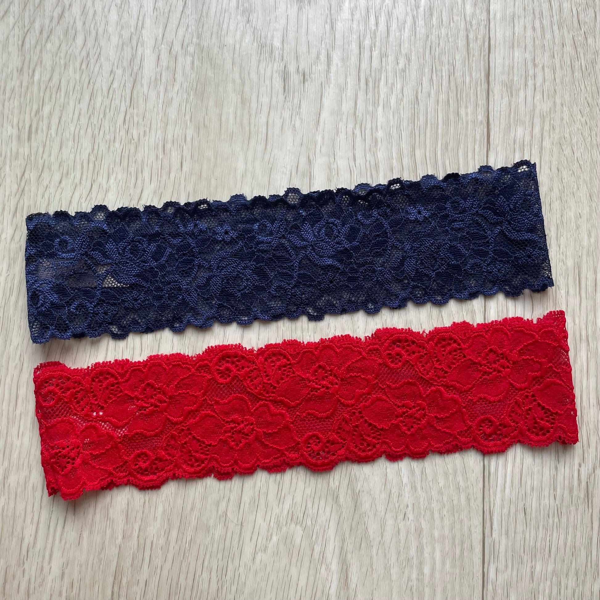 Lot 2 bandeaux en dentelle