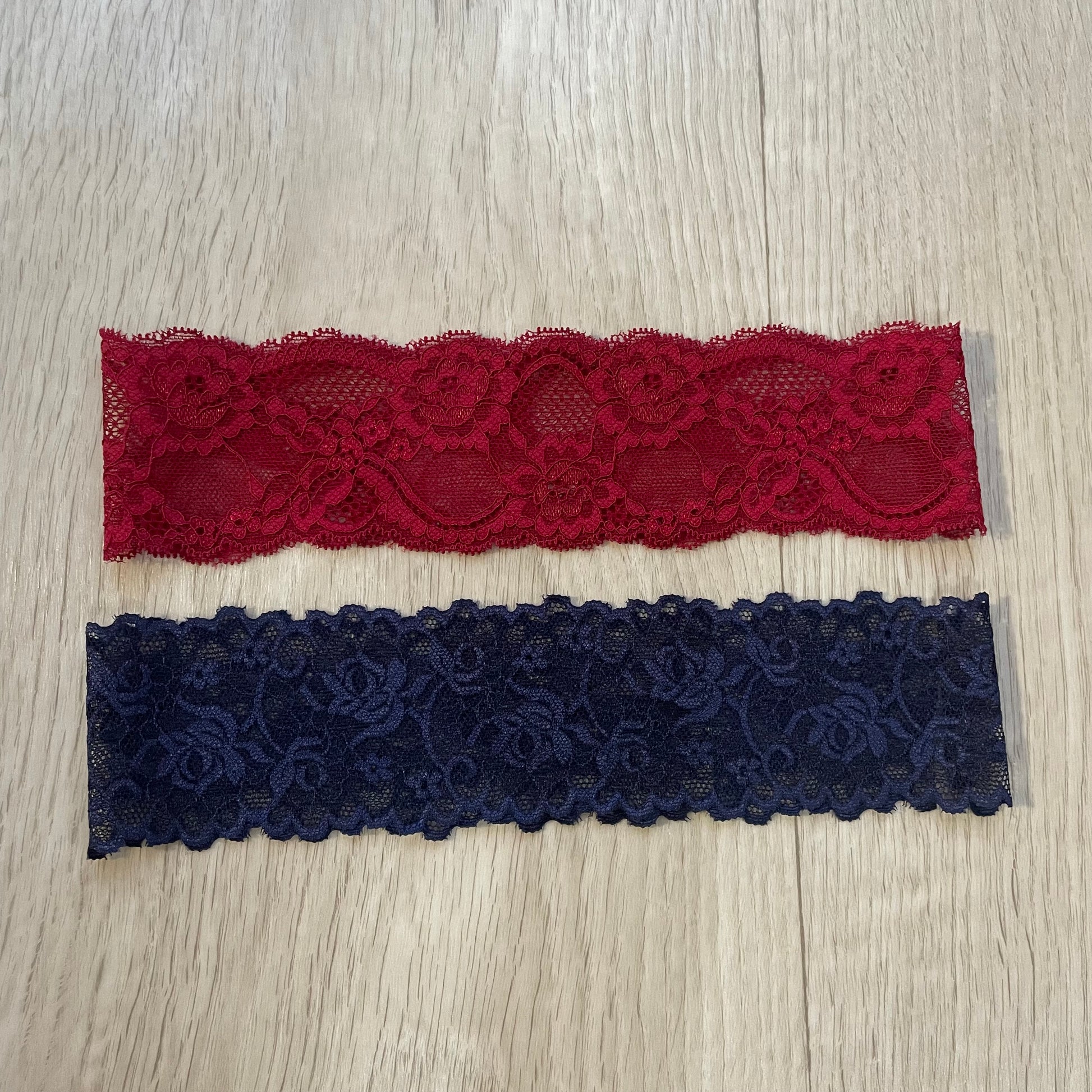 Lot 2 bandeaux en dentelle