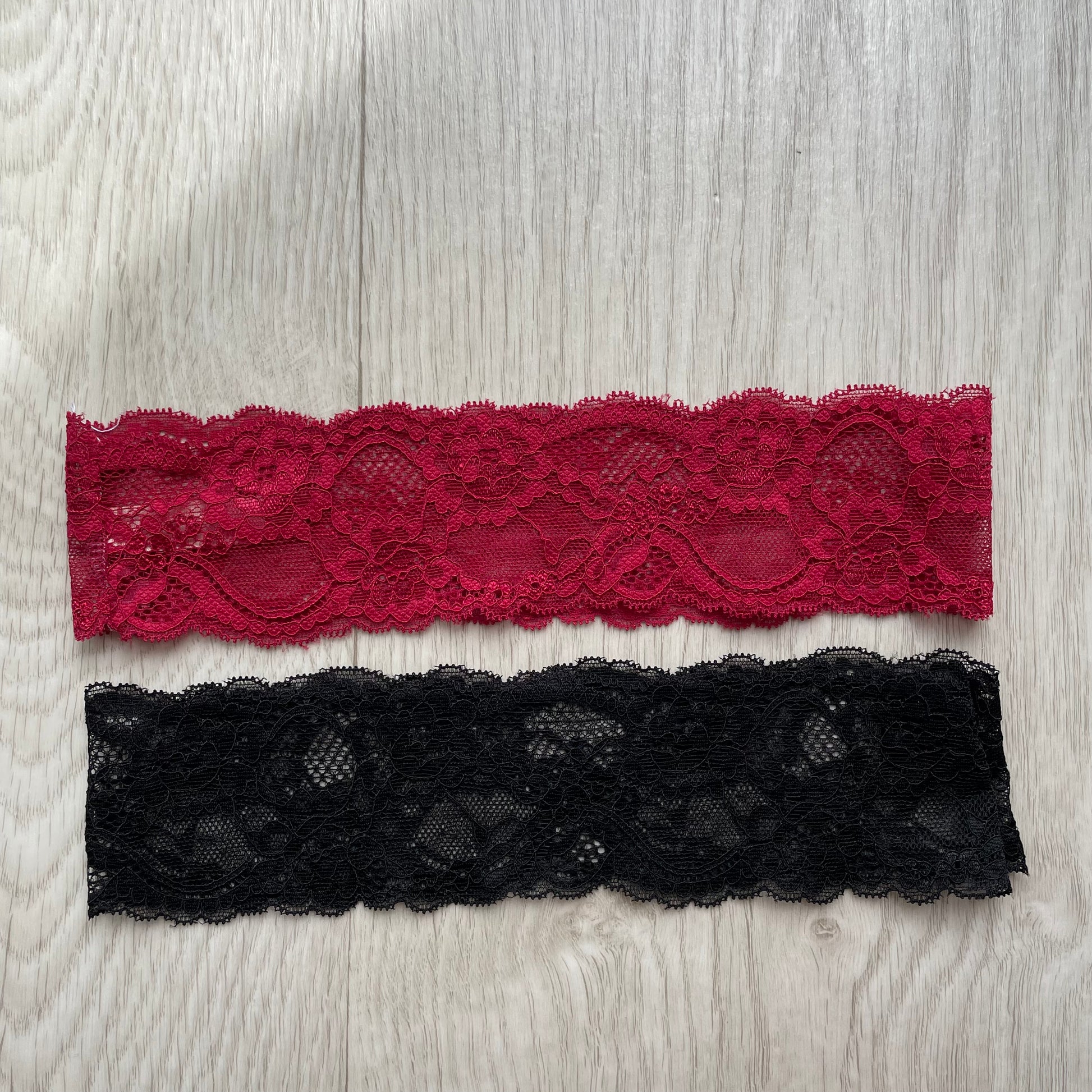 Lot 2 bandeaux en dentelle
