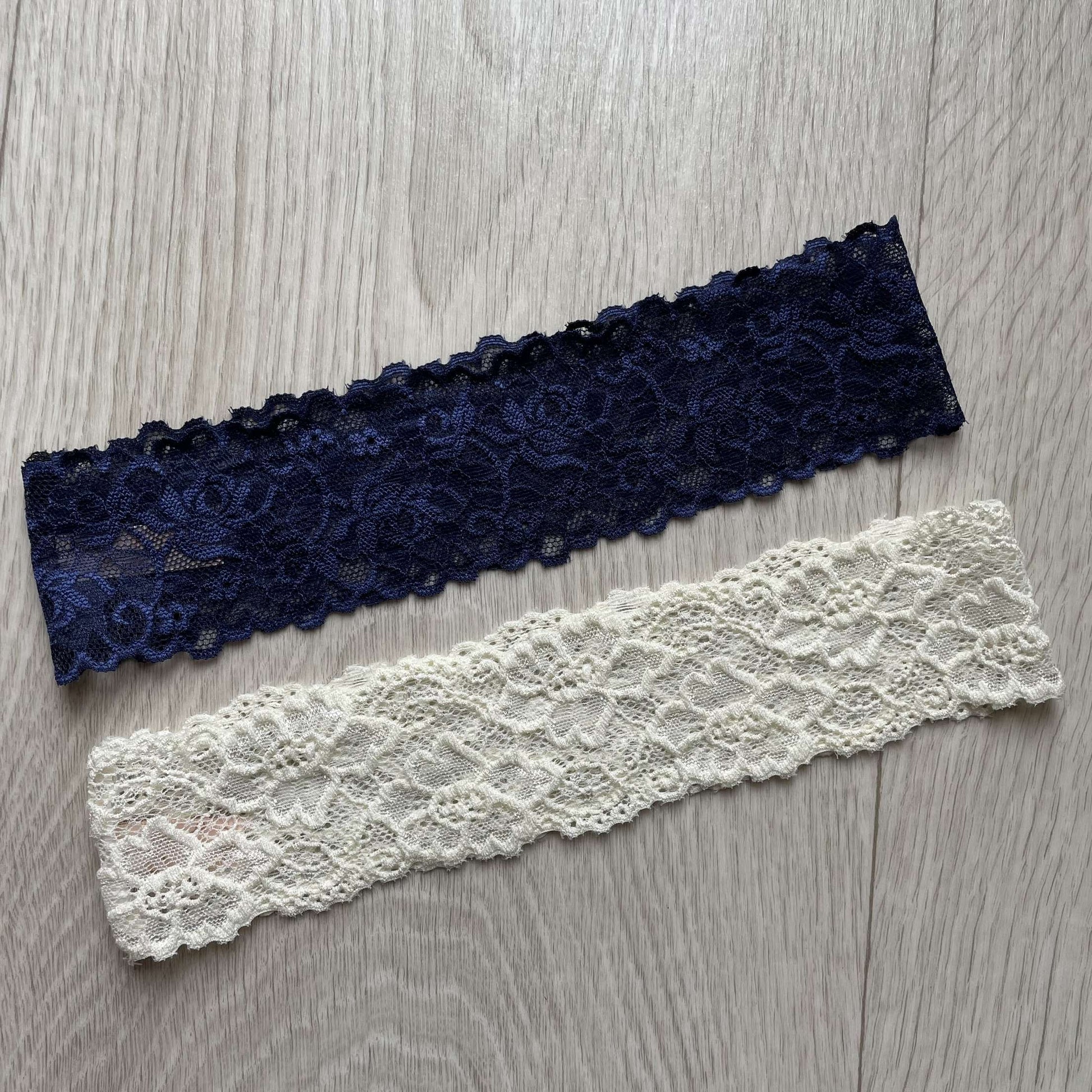 Lot 2 bandeaux en dentelle