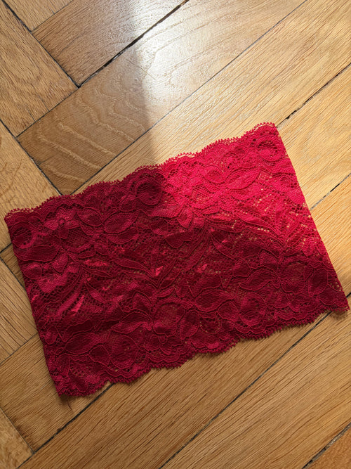 Bandeau pour cheveux dentelle large XL