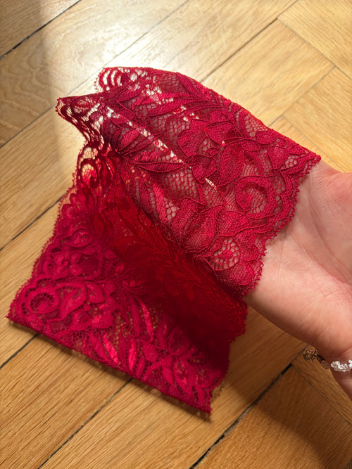 Bandeau pour cheveux dentelle large XL