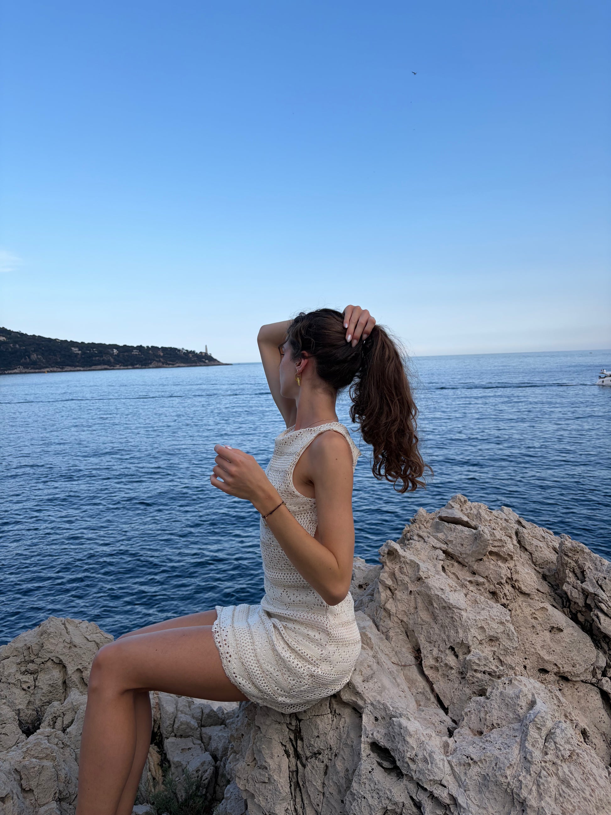 Robe de plage en crochet